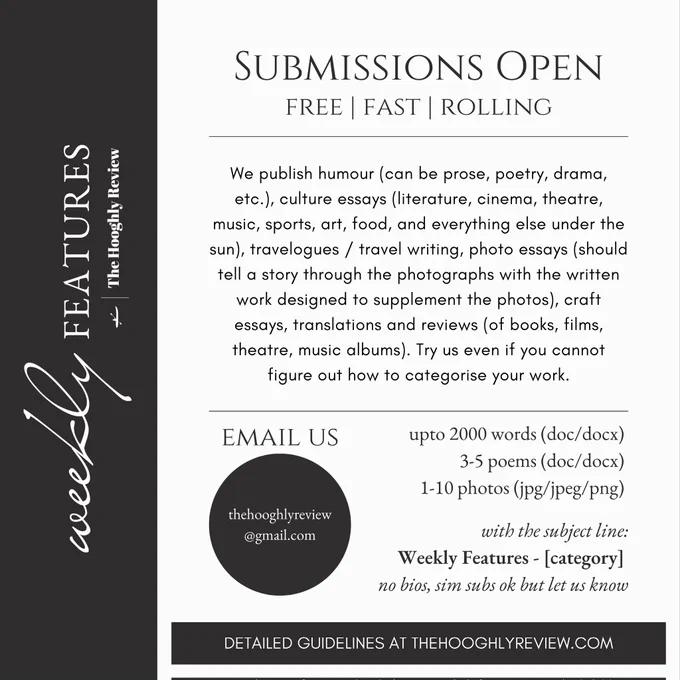 https://thehooghlyreview.com/weekly-features-submission-guidelines/