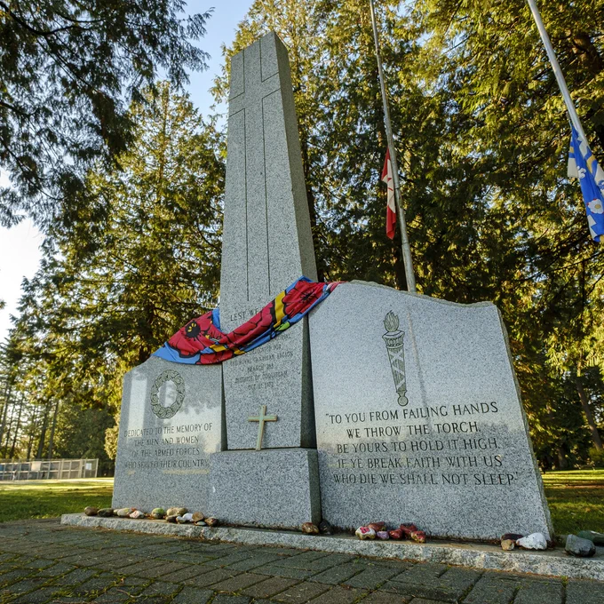Cenotaph at Blue Mountain Park