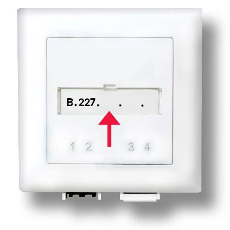 Glasfaserdose mit der OTO-ID B.227 der Antennengenossenschaft Fehraltorf (Symbolbild)