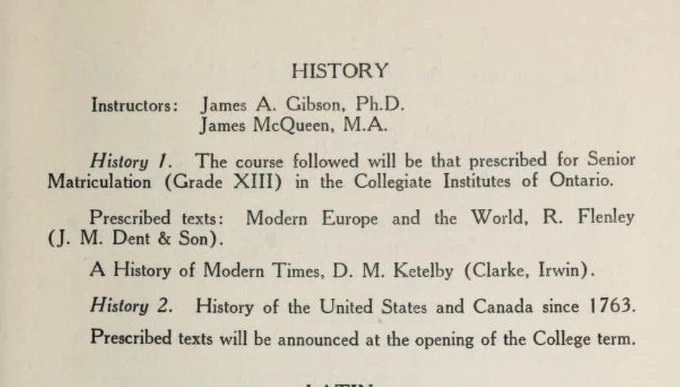 Carleton College: First Annual Calendar, p. 15,  https://archive.org/details/cp160/page/14/mode/2up