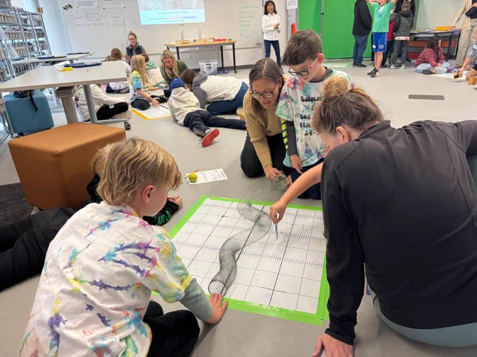 Students participate in a Field Trip to the Innovation Center.