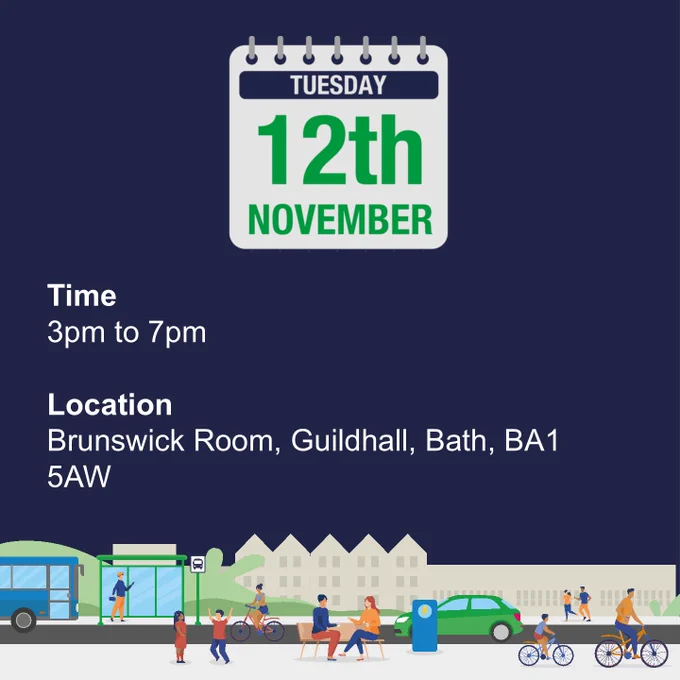 Calendar of date for drop-in event.