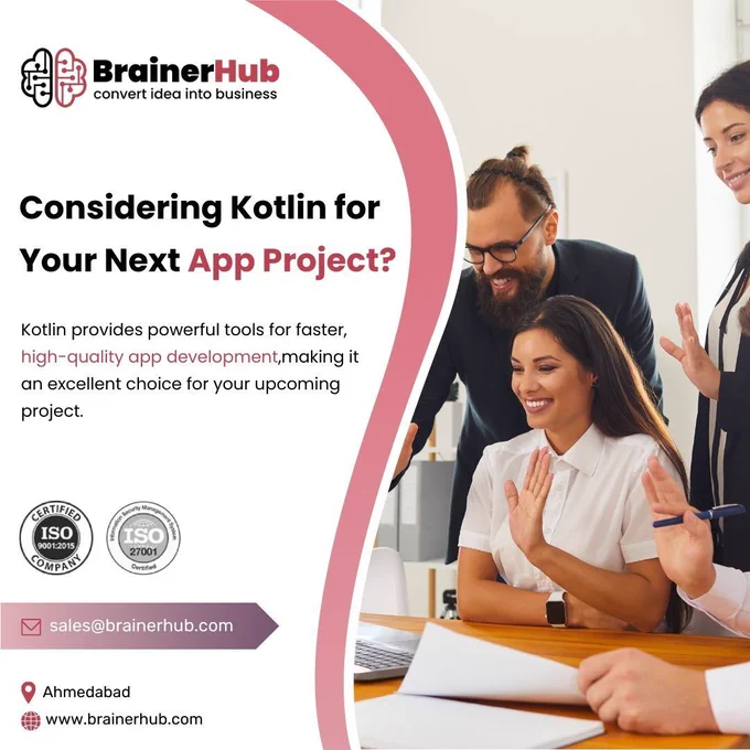 Kotlin for Mobile App Development - BrainerHub Solutions