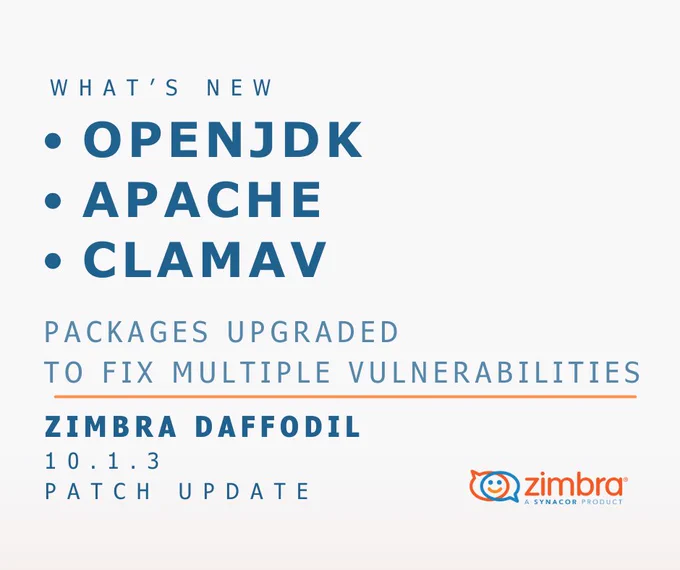 Packages upgraded to fix multiple vulnerabilities