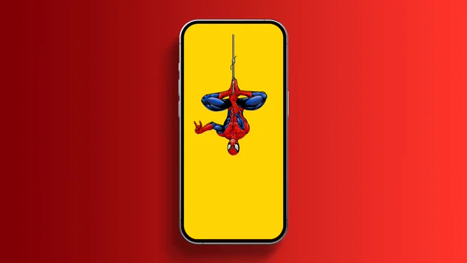 Spiderman dynamic island wallpaper