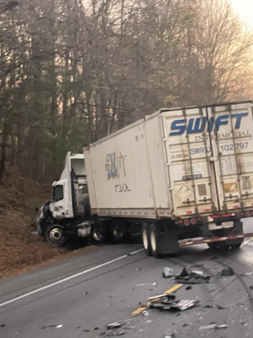 Truck crash