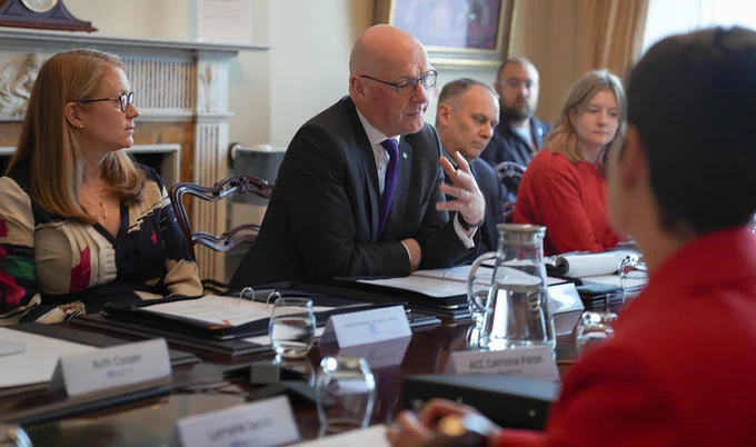 First Minister roundtable on whole family support - Bute House