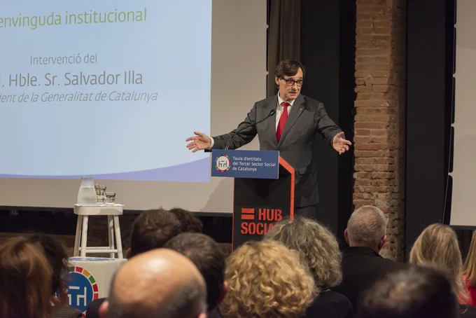 Acte públic nova presidència i Junta directiva Taula del Tercer Sector