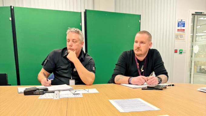 Neighbourhood policing meeting at Gorton Hub, Manchester 
