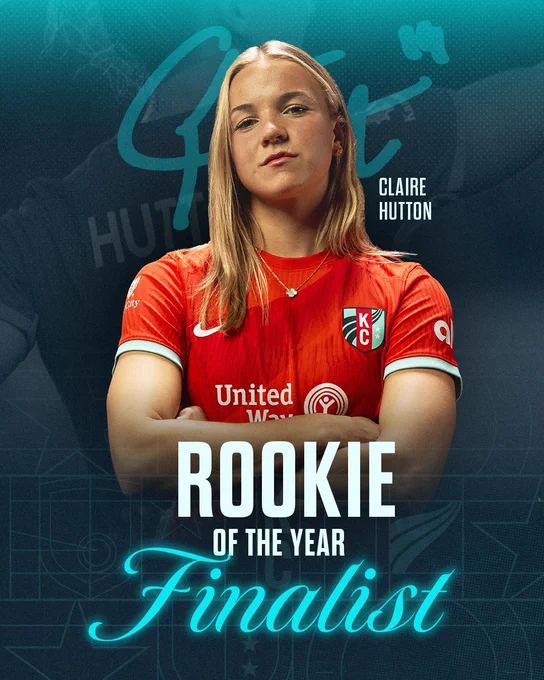 “Rookie of the Year Finalist” Claire Hutton