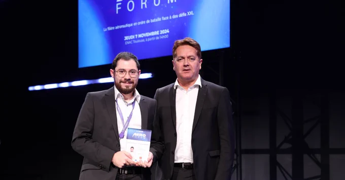 Expleo, lauréat du trophée « Recherche & Développement » lors de l’ #Aeroforum 2024 de Toulouse organisé par la La Tribune events 