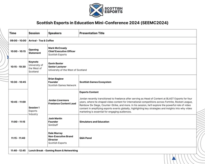 Session 3 Agenda