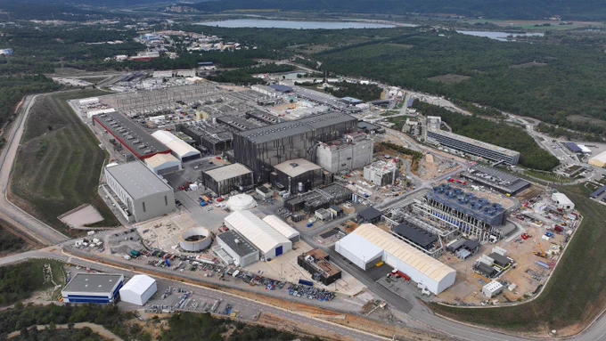 Aerial views of the ITER site, October 2024 Copyright: ITER Organization