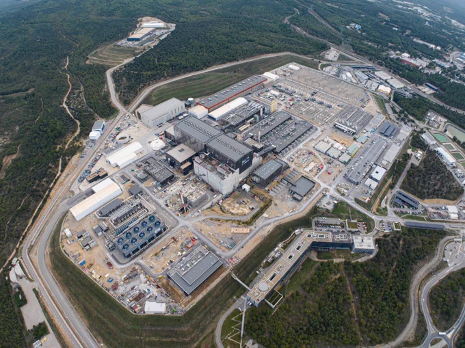 Aerial views of the ITER site, October 2024 Copyright: ITER Organization