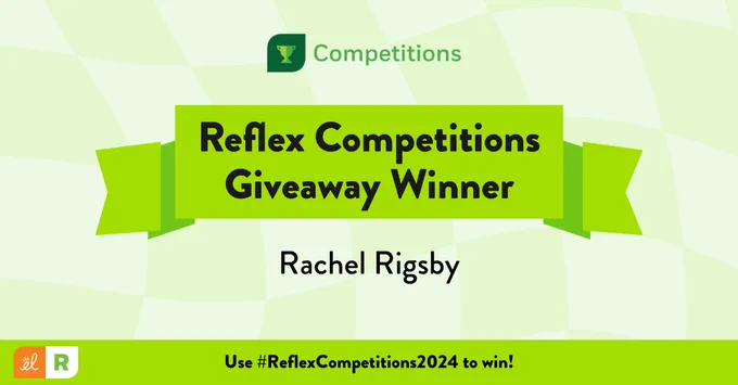 Reflex Competitions Giveaway Winner
Rachel Rigsby
Use #ReflexCompetitions2024 to win!