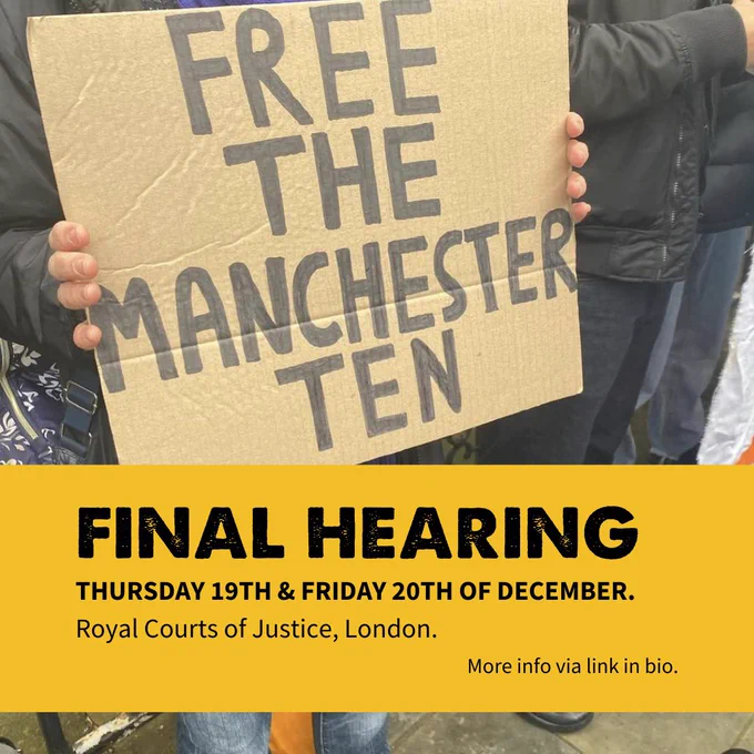 FINAL HEARING
THURSDAY 19TH & FRIDAY 20TH OF DECEMBER.
Royal Courts of Justice, London.
More info via link in bio.