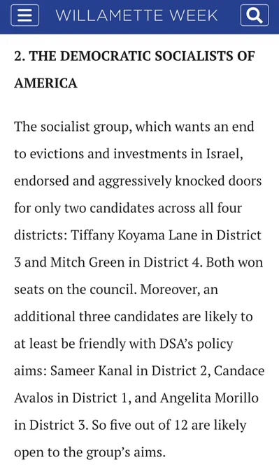 Screenshot of the article