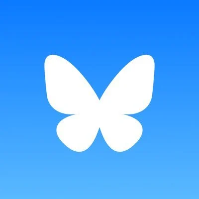 The Bluesky logo