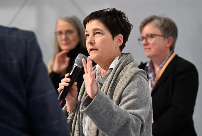 Barbara Steffens beim Medica Econ Forum