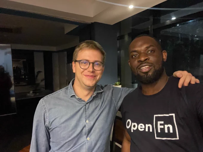 Ayodele (OpenFn)  and Armand (Impact Water) 