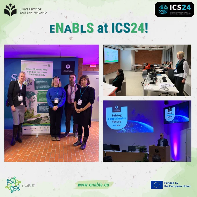 eNaBlS at the International Conference for Sustainable Resource Society 2024 (ICS24)