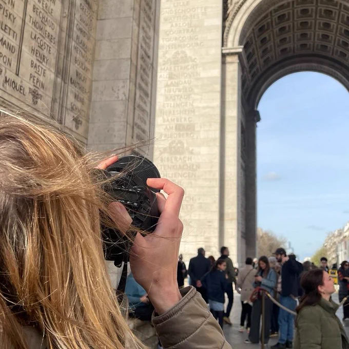 Atelier photo et visite de l'Arc de triomphe en 2024