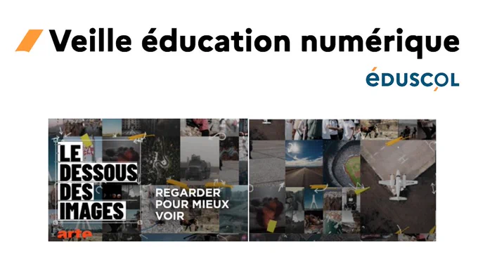 Page d'accueil de l'émission Les  dessous des images