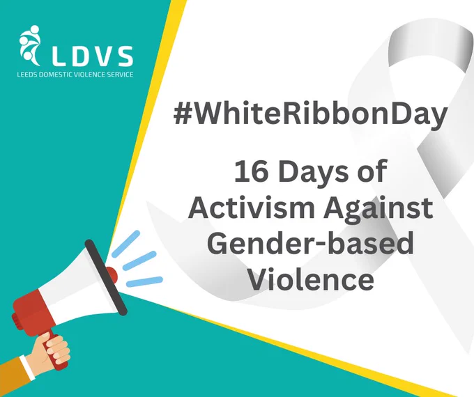 #WhiteRibbonDay . 16 Days of Activism Against Gender-Based Violence