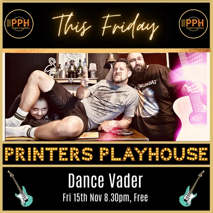 Dance Vader, Fri 15th Nov, 8.30pm