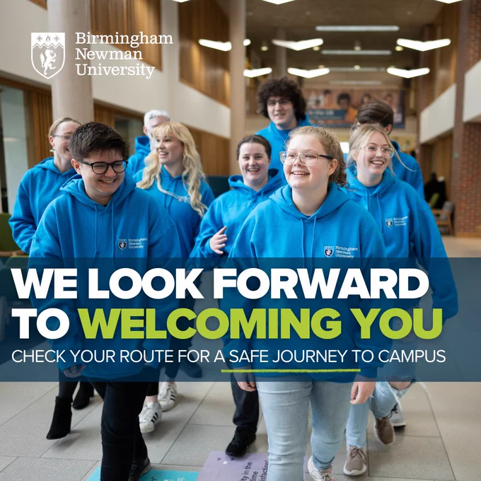 We look forward to welcoming you
Check your route for a safe journey to campus