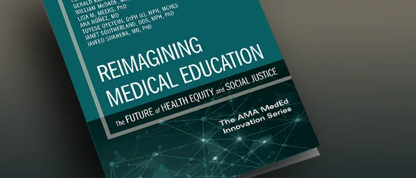 Reimagining medical education book cover