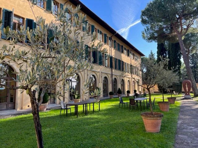 EUI Library and garden. 