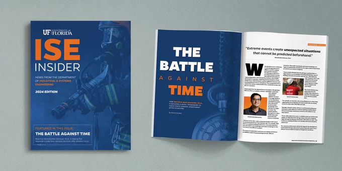 A graphic showcasing the cover and feature story of the 2024 ISE Insider annual magazine.