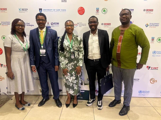Ms. Winnie Awuor (Kenya), Program Manager,TCDI ,  Ms. Mbaita Maka (Zambia) Country Lead, TCDI , Dr Adedeji Adeniran, Director of Research, CSEA