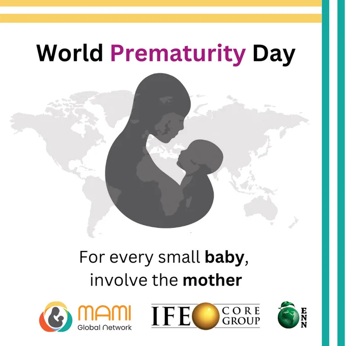 World Prematurity Day 2024. For every small baby, involve the mother.