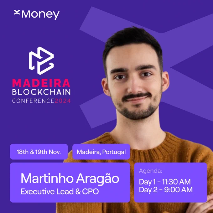 xMoney | Martinho Aragão at Madeira Blockchain Conference 2024