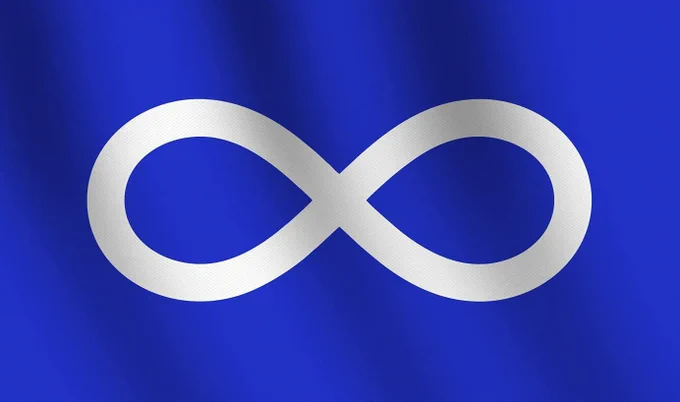 Image of Métis flag.