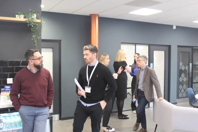 There was plenty of opportunity for attendees, thought leaders and speakers alike to mingle, at Consultus House. 