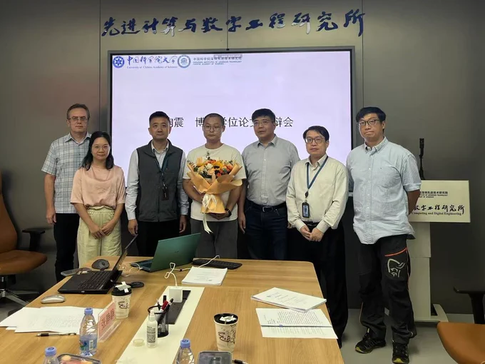After PhD defence of Dr. Ju Zhen at Shenzhen Institute of Advanced Technology.