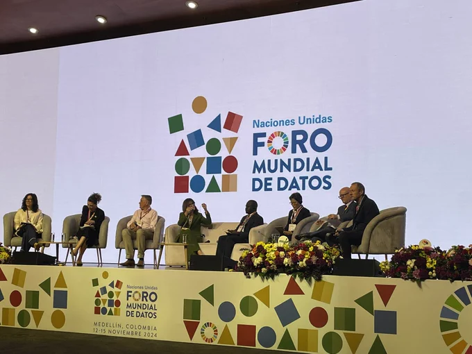 Stage with 8 people on it