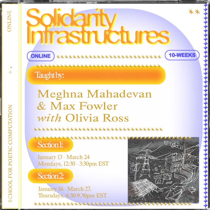 Solidarity Infrastructures promotional graphic