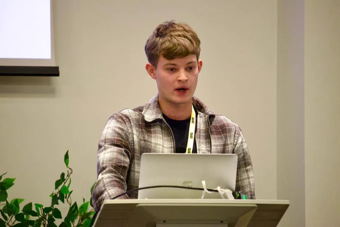 Wiktor Jurkiewicz at GoLab, the International Conference on Go in Florence, November 11th, 2024 - November 13th 2024