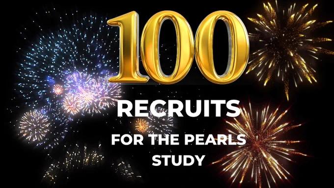 Well done to all our sites and the study team. 19 participants recruited so far in November.