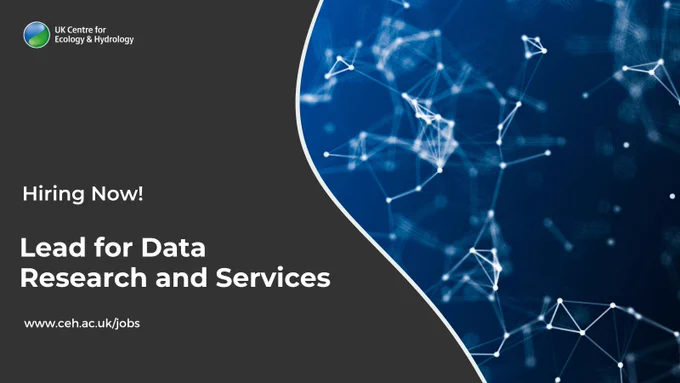 networks and nodes and text Lead for Data Research and Services