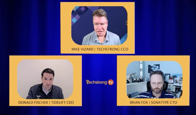 Tidelift CEO and co-founder Donald Fischer and @Sonatype CTO and co-founder Brian Fox join Mike Vizard on the latest episode on TechStrong TV. 