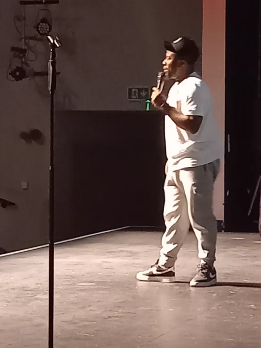 Headliner Babatunde Aleshe