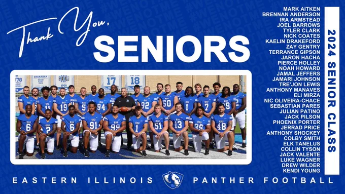 Excited to honor all of our seniors today in their final game at O’Brien!

#WeNotMe | #BleedBlue