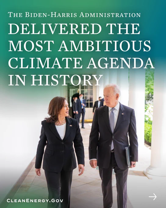 The Biden-Harris Administration Delivered the Most Ambitious Climate Agenda in History