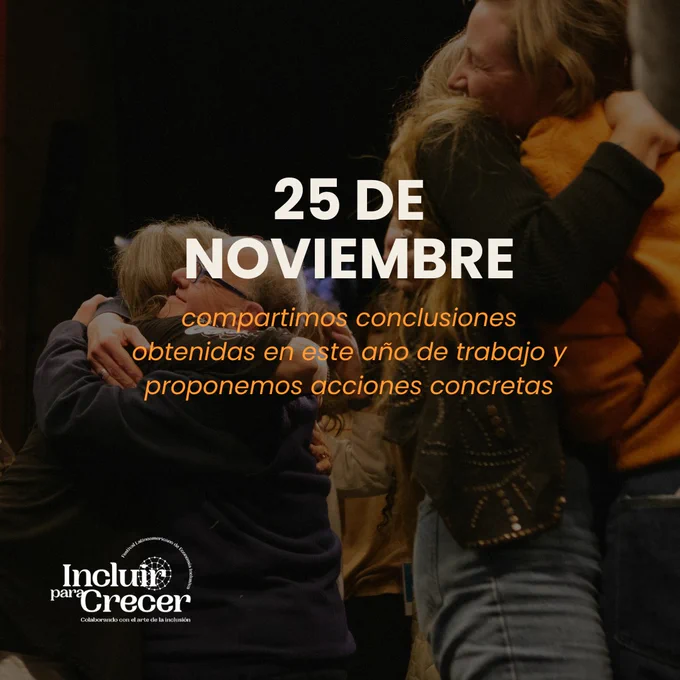25 de noviembre - compartimos conclusiones obtenidas en este año de trabajo y proponemos acciones concretas