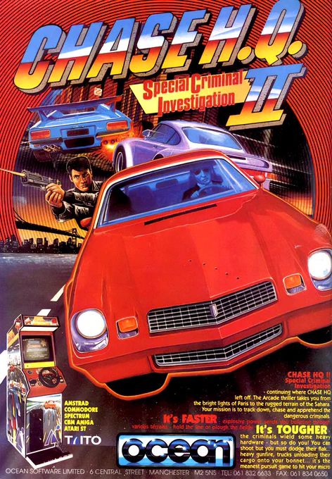 Chase HQ II Commodore 64